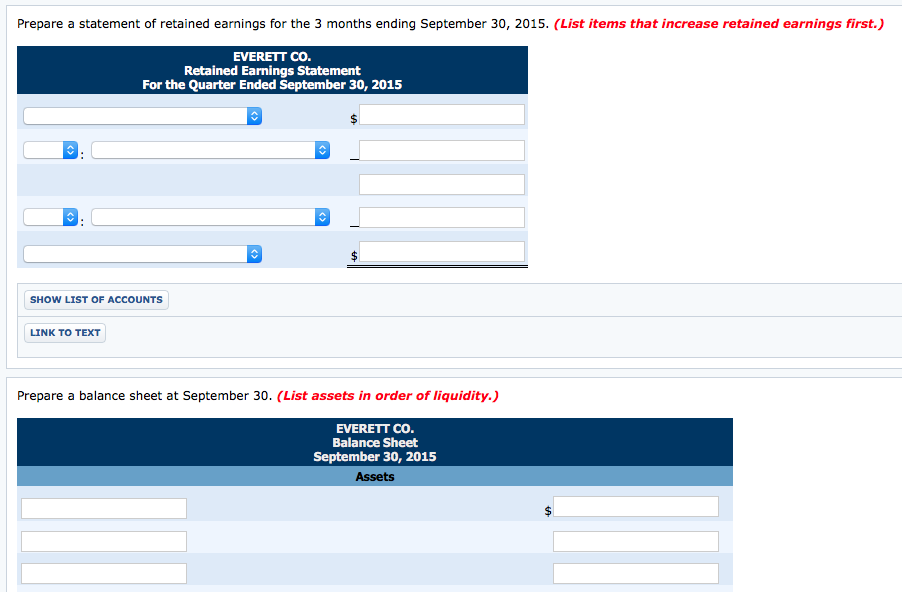 Trial Balance September 30, 2015 Unadjusted Adjusted Cr $8,777 10,492 1,458 2,231