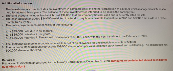 [LO3-2,3-3 The following is a December 31, 2018, post-closing trial balance for