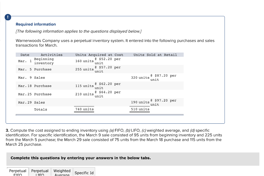 Compute the cost assigned to ending inventory using FIFO. Compute the