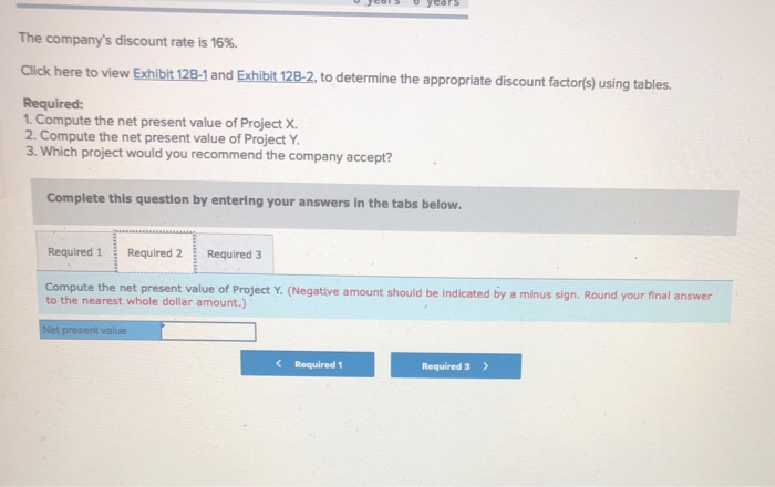 is trying to decide between two alternative uses for the funds as