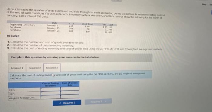 accounting period but applies its inventory costing method at the end of