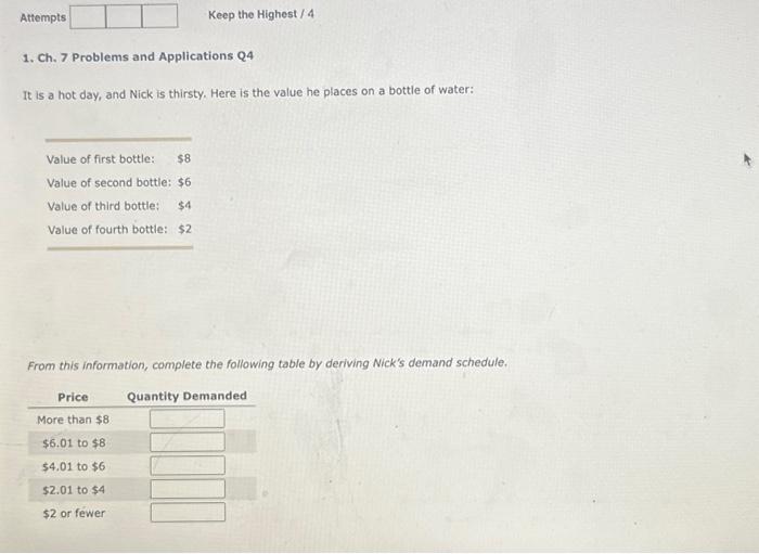  1. Ch. 7 Problems and Applications Q4 It is a hot