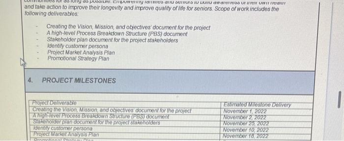 plan for project m arket analysis ( m arket analysis include the
