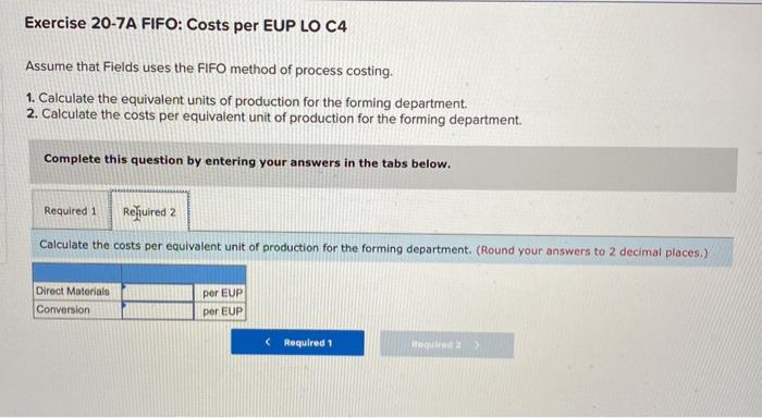 as to conversion costs. The beginning inventory cost of $77,100 consisted of