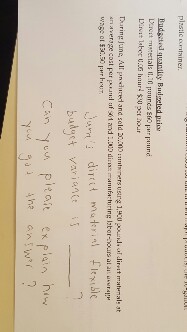  During June, all produced and sold 20,000 using 1,900 pound, of