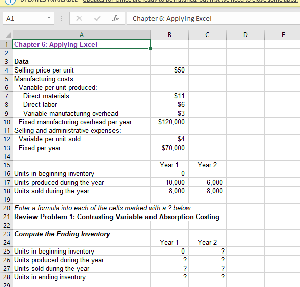  i need to know the formulas needed to get the answers.