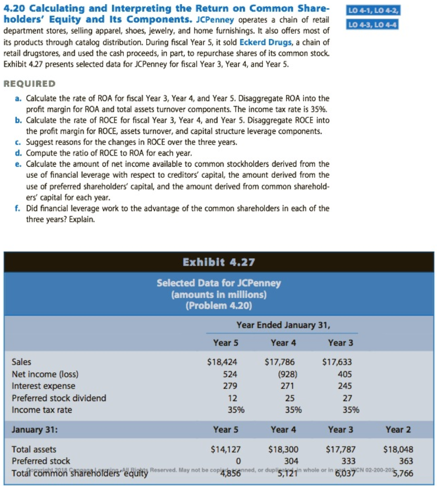 Financial Reporting, Financial Statement Analysis, and Valuation: A STRATEGIC PERSPECTIVE 9e LO