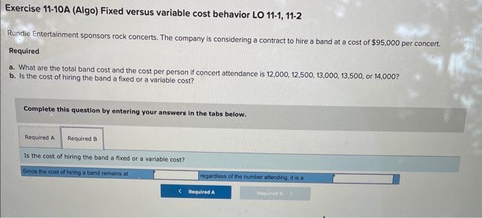 Rundle Entertainment sponsors rock concerts. The company is considering a contract to