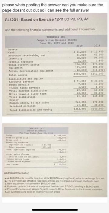  please when posting the answer can you make sure the page