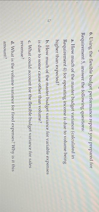 is the company's performance report in contribution margin format for August: 1.