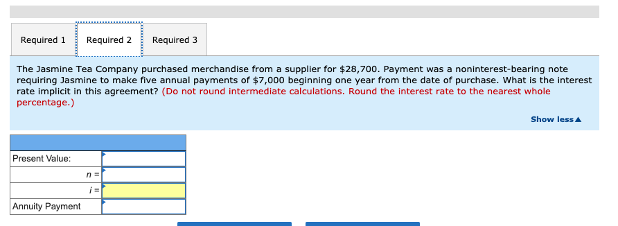 $1, PVA of $1, FVAD of $1 and PVAD of $1) (Use