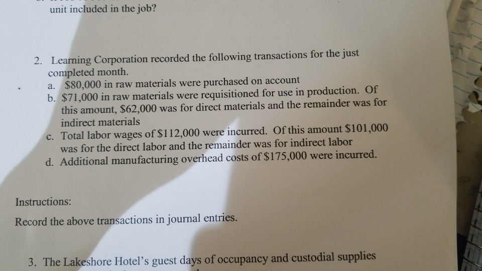 how can i do this step by step unit included in