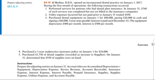 (edition 6) E4-11 The unadjusted trial balance for Sierra Corp. is shown