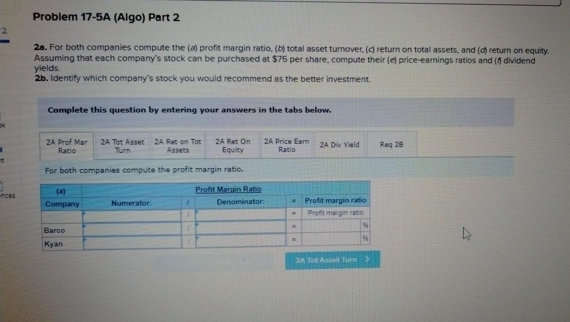 following information applies to the questions displayed below] Summary information from the