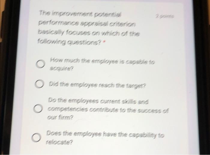  The movement en performance and there basically Us on which of