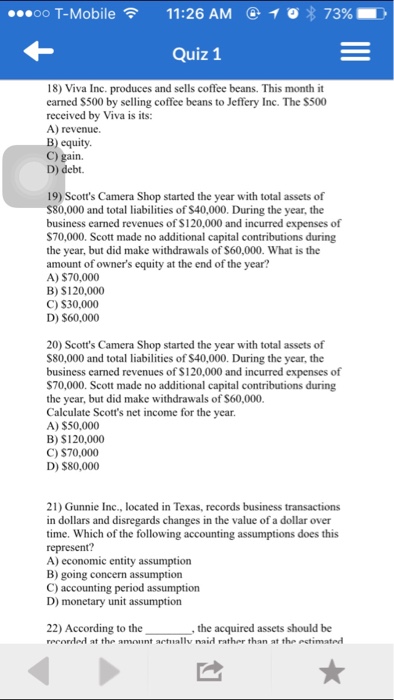 goods or services are delivered. D) delivered a good or service to