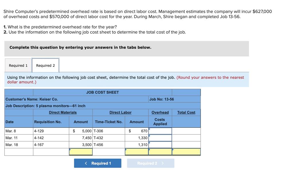 Management estimates the company will incur $627,000 of overhead costs and $570,000