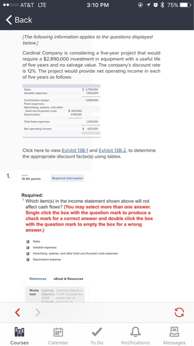  ooo AT&T LTE 3:10 PM K Back IThe following information applies