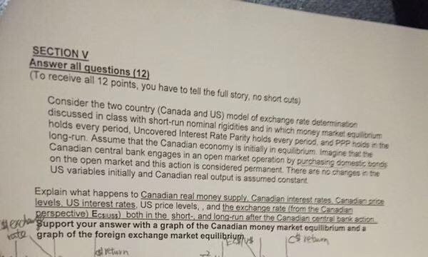  SECTION V Answer all questions (12) (To receive all 12 points,