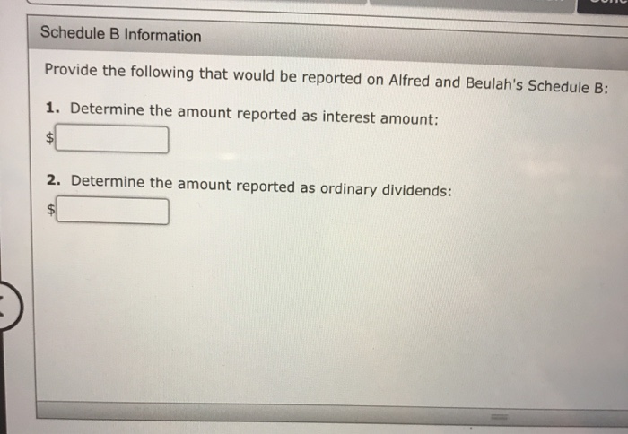  Note: This problem is for the 2018 tax year. Alfred E.