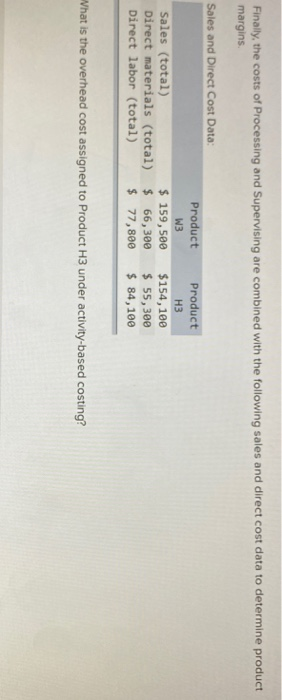 the two overhead accounts, equipment expense and indirect labor, are allocated to