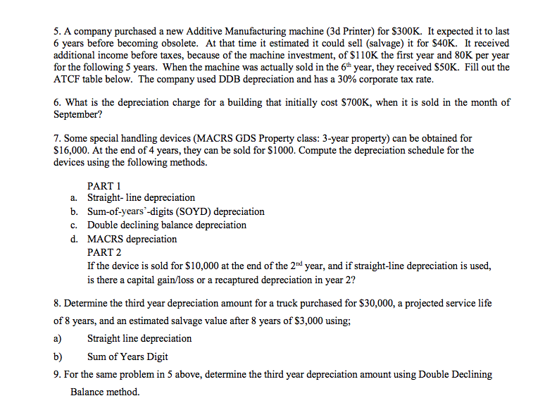Please answer question 9 only with referring to question 5.((Manually without Using