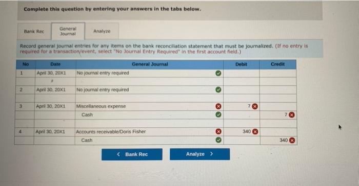 which appears below, was a debit memorandum for $340 that covered an