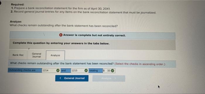 NSF check issued by Doris Fisher, a credit customer. The firm's checkbook