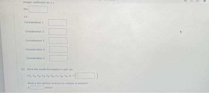 Wednesday evening. The table below lists nine shows under consideration. John must