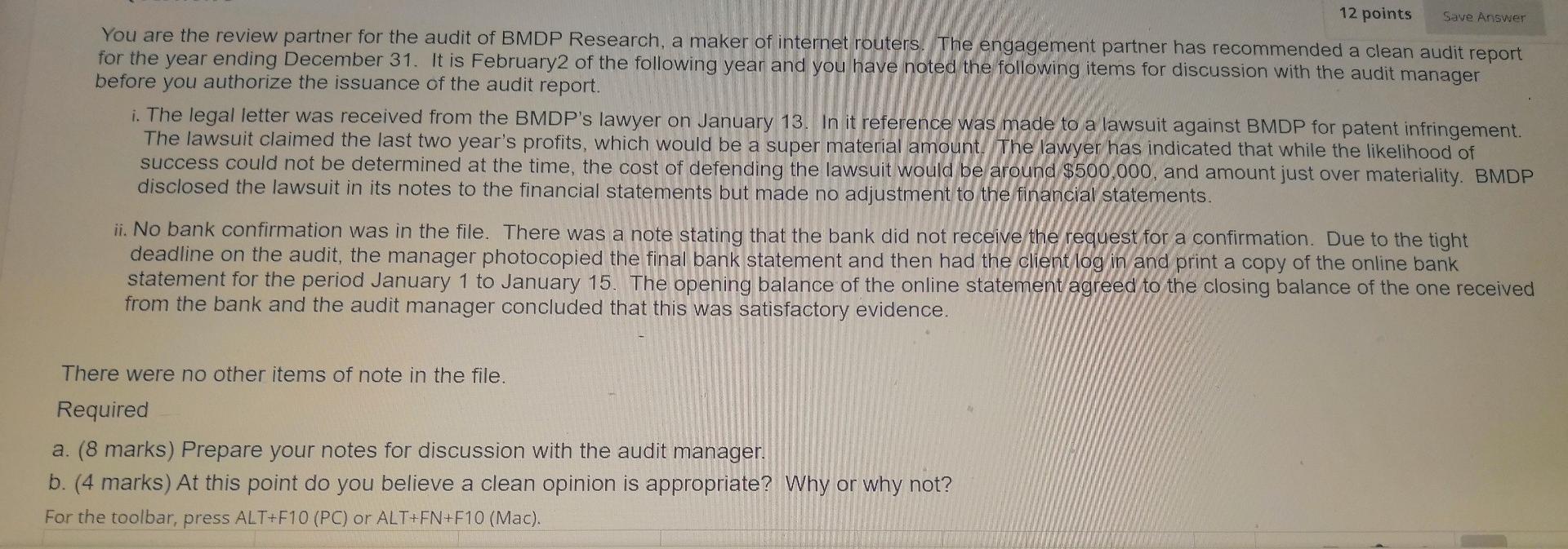 This is Auditing. Please complete fully all requirements below, and explain detail.