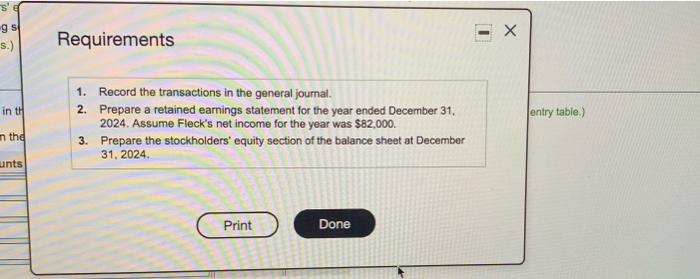 please answer the whole question, answer all the requirements. . ser -