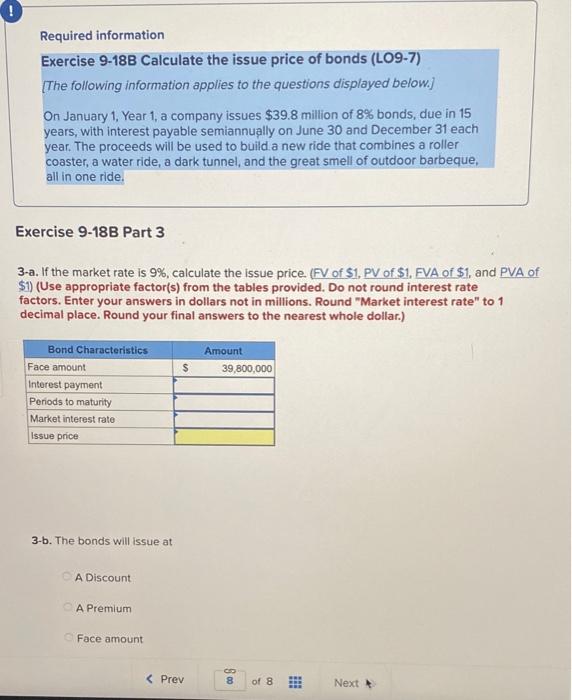 below. On January 1, Year 1, a company issues $39.8 million of