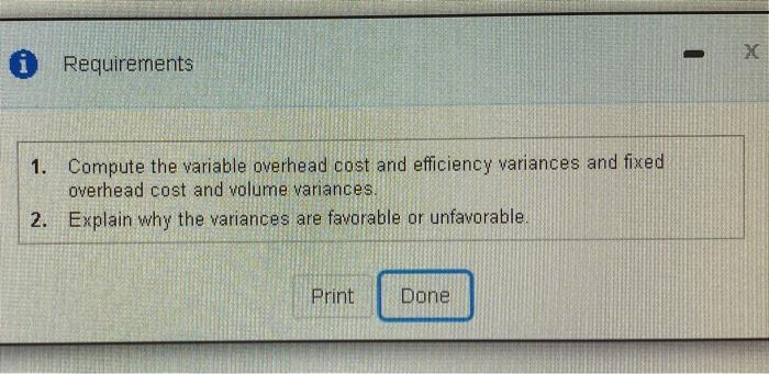 Static budget fixed overhead Static budget direct labor hours Static budget number