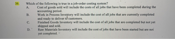 Beginning balance in Work in Process Ending balance in Work in Process
