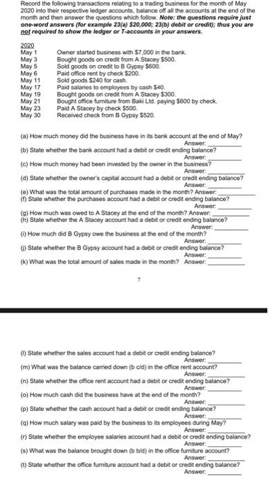 Please answer all or do not answer. I just need answers explanations