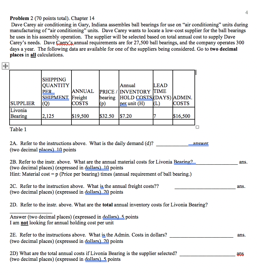  I need 2D, 2E, and 2D again (2F) 4 Problem 2
