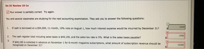  10-1a I keep getting this one wrong. Can someone please help