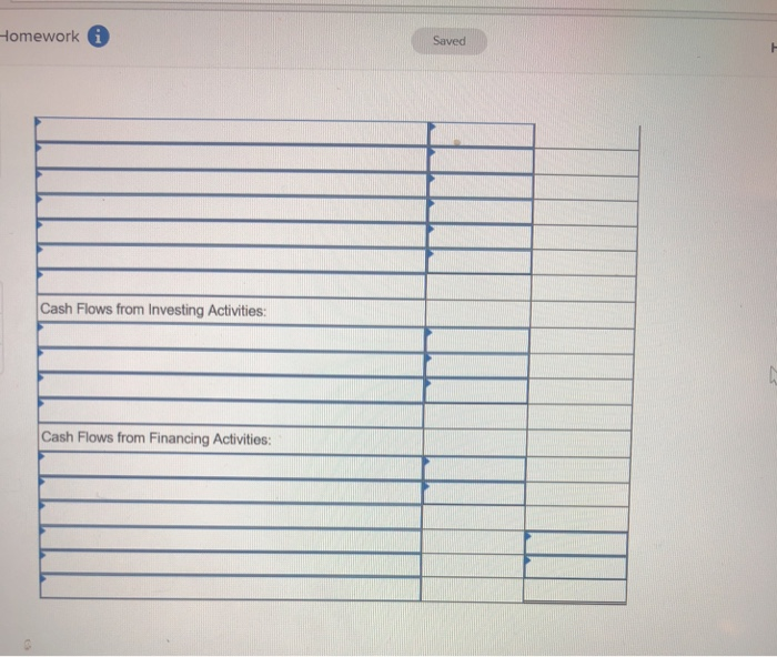 Previous Year Balance Sheet at December 31 Cash Accounts Receivable Equipment Accumulated