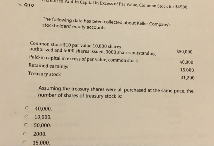 Value, Common Stock. A $2000 debit to Legal Expenses. A $2000 credit