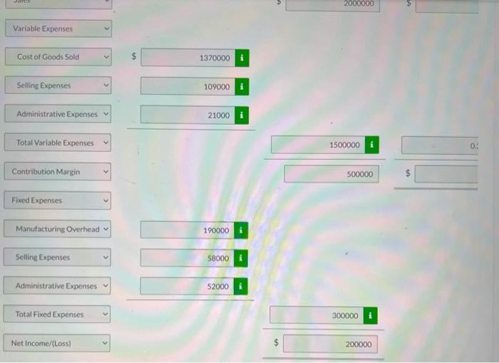 needed to solve the last problem. thank you Carla Vista Company bottlies