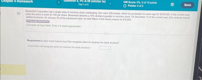 shares, which he purchased six years ago for $154,000. in the current