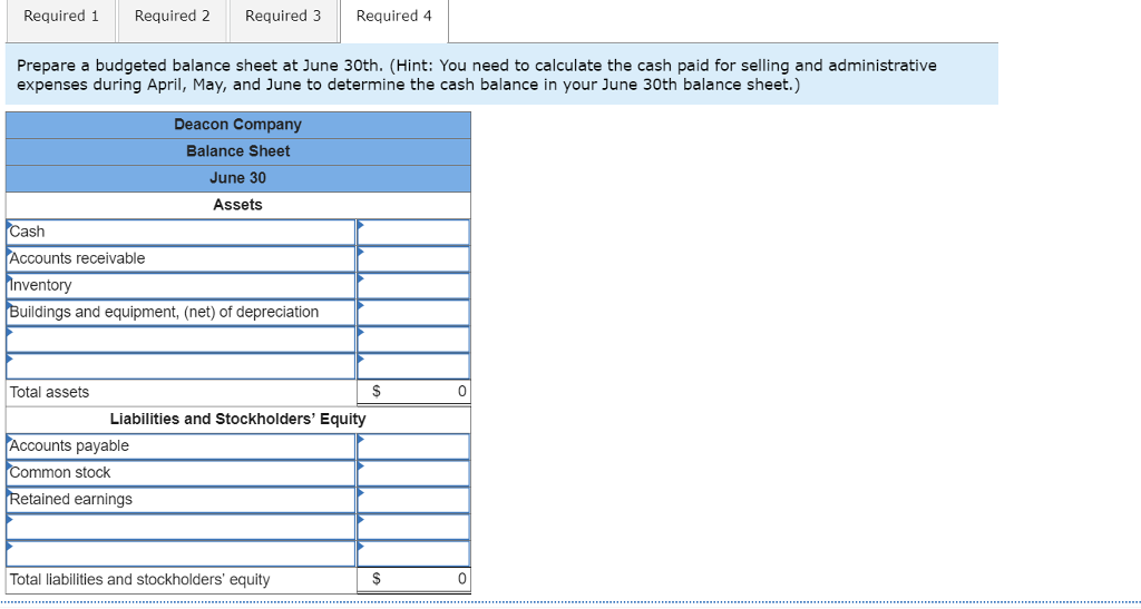 June April May June Total Budgeted merchandise purchases 112,200121,200 130,200 363,600 Complete