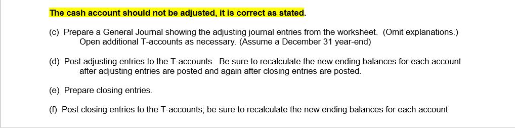 of New York Bakery. New York Bakery Trial Balance December 31, 2021