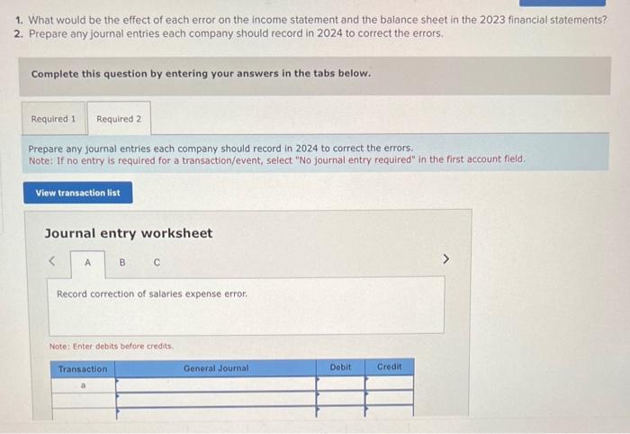 to accrue salaries expense of $2,000. In January 2024, when it paid