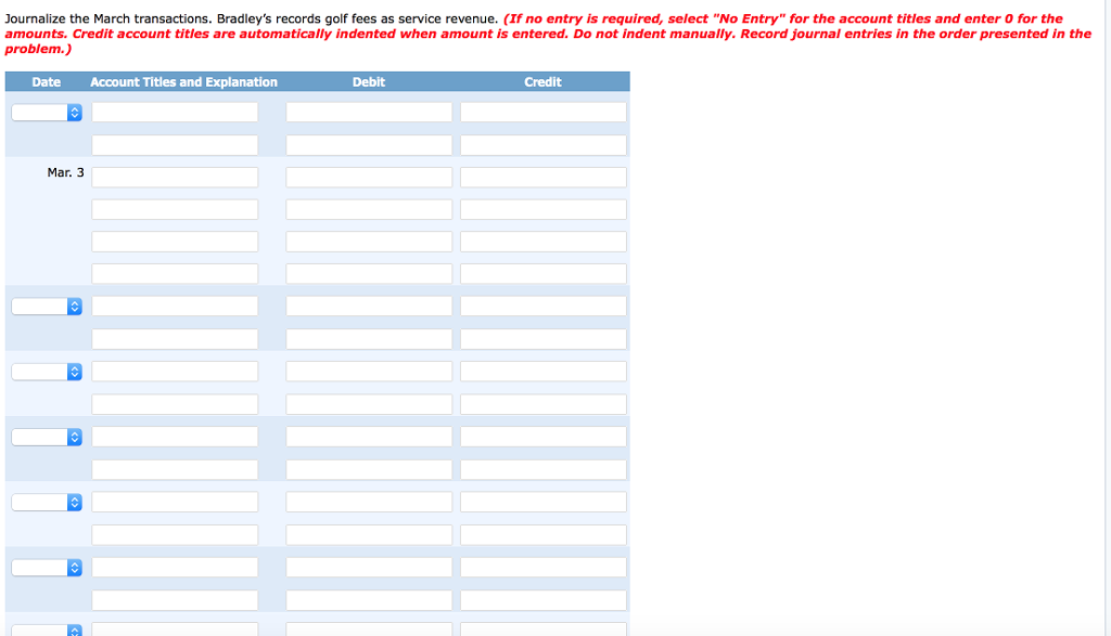 during March. Mar. 1 Stockholders invested $55,500 cash in the business in