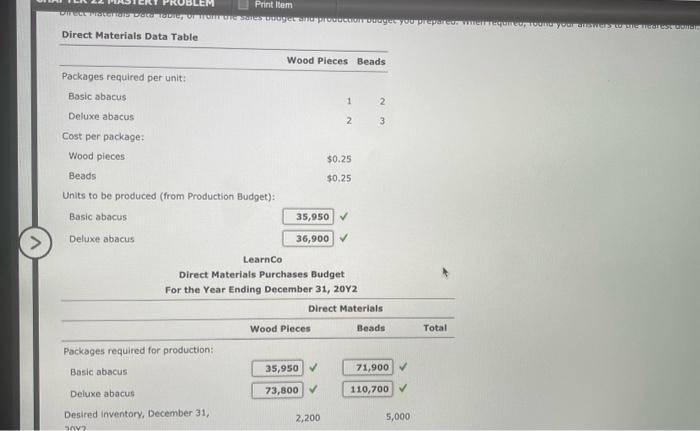 have been asked to aspist the controier of LiamCo in preparing the