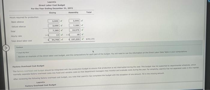 et bodgeted swesi and desired inventory inpeis. F chen ing yerk Direct