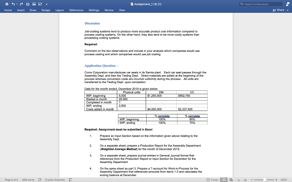 Hi, I have that assignment and I need help in doing