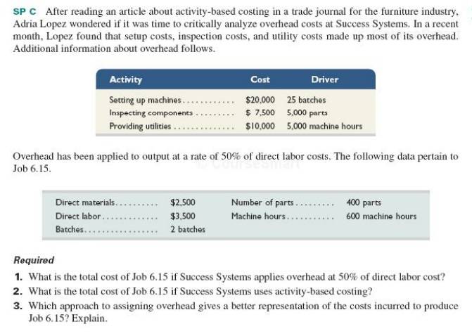 5.2: As calculated in table 11, the total cost for job