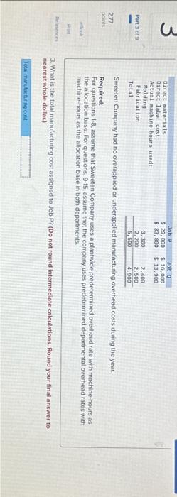 no jobs in progress at the beginning of the year and no